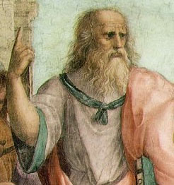 Grandi filosofi e le loro esibizioni dialettiche Platone